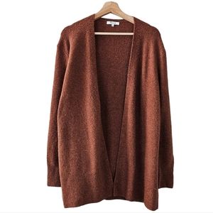 Madewell Rust Merino Wool Alpaca Blend Open Cardigan Womens size Small